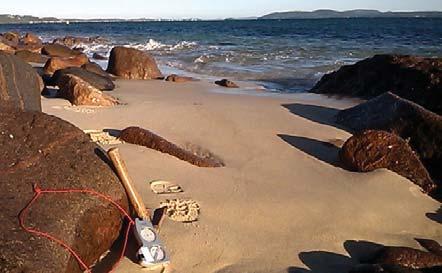 Site inspection on the Port Stephens foreshore.