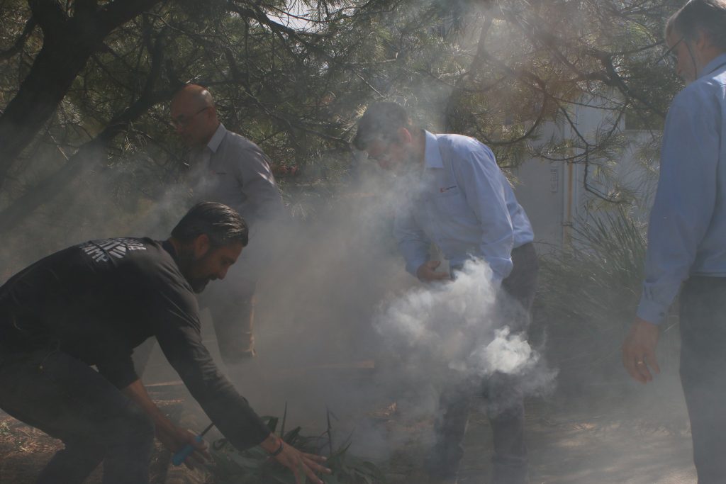 Smoking Ceremony at our Newcastle Branch - Branding Launch