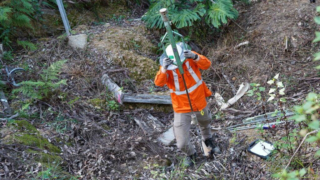 Engineers surveying flood damage in Northern Rivers